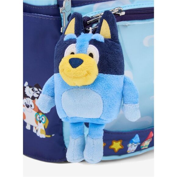 Bluey Scenic Backpack With Bluey Plush Charm - Picture 5 of 6